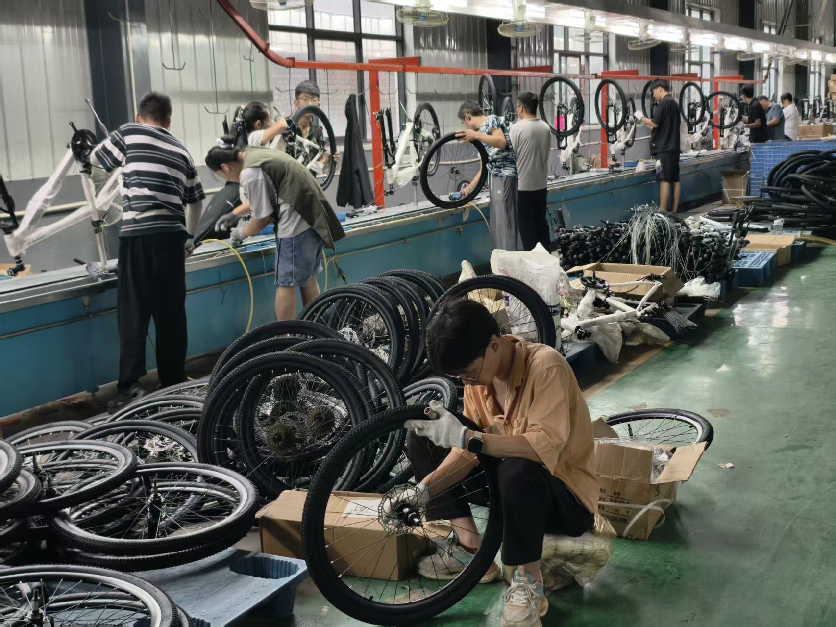 TOJEN assembly line