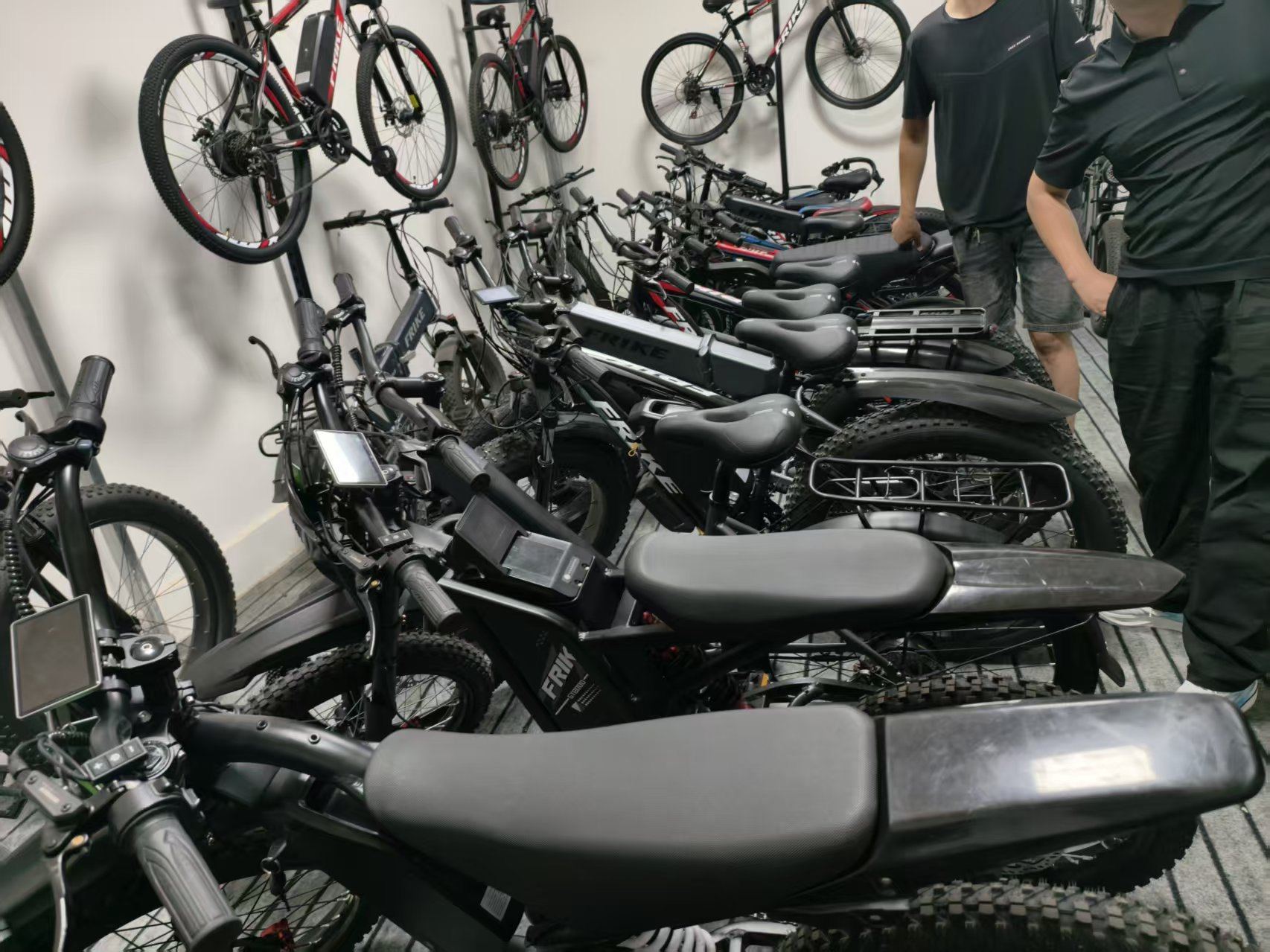 TOJEN showroom with the current range on display